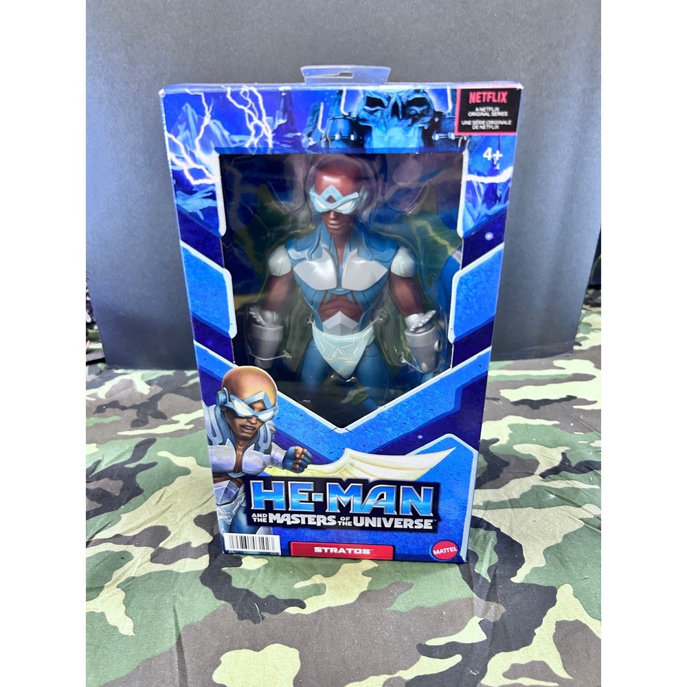 Mattel‎ He-Man and The Masters of the Universe Stratos Action Figure Netflix New